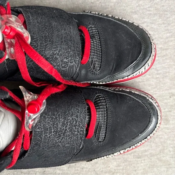 Nike AIR JORDAN Son Of Mars Mid Low Bred 512245-001 Men's Size 12 Black/ Red - Picture 7 of 13